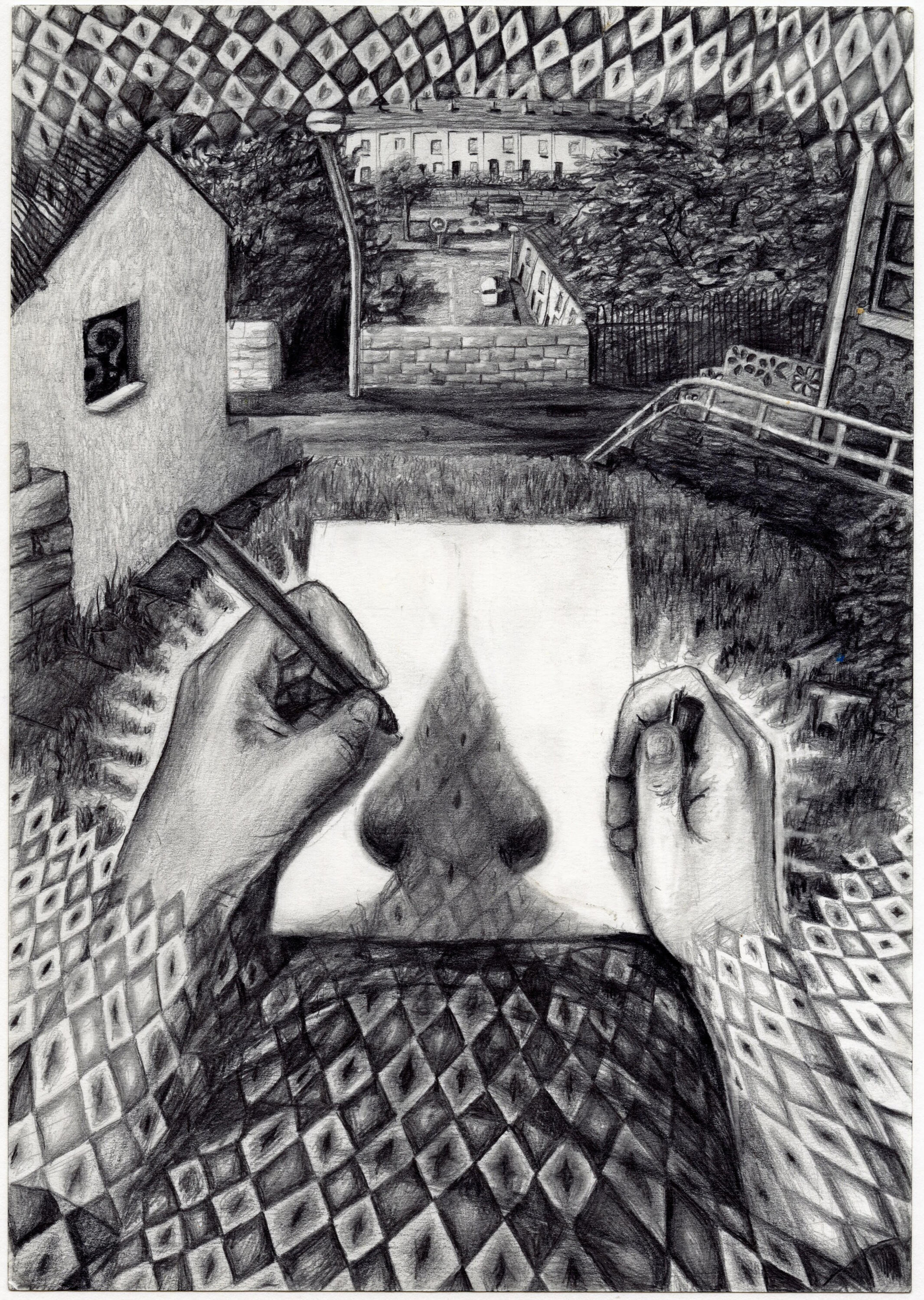 graphite on paper